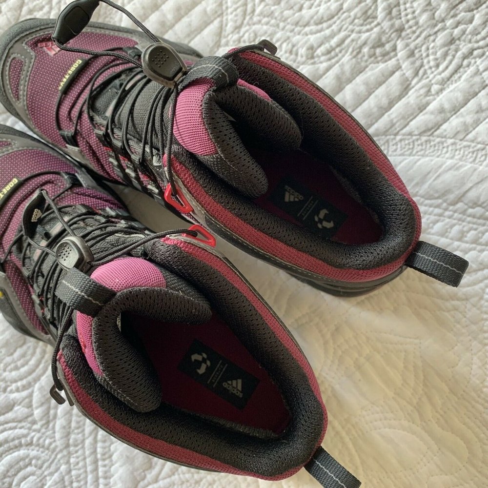 Adidas Womens Sz 9.5 Black Purple Terrex Boot - Picture 9 of 12